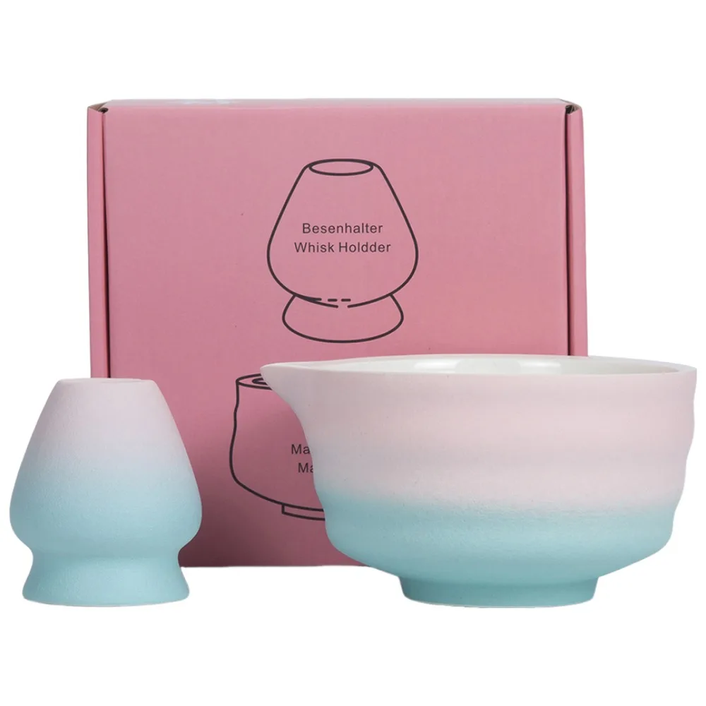 Ceramic Matcha Bowl Smooth Gradient Tea Salad Soup Bowl High Temperature Resistant Large Capacity Matcha Whisk Stand
Ceramic Matcha Bowl Smooth Gradient Tea Salad Soup Bowl High Temperature Resistant Large Capacity Matcha Whisk Stand