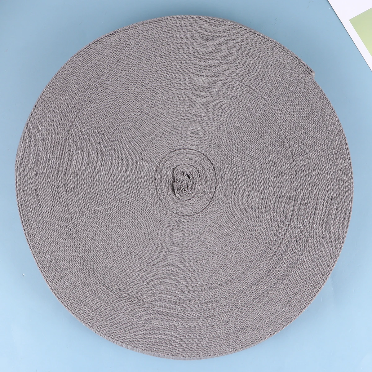 2.5cm Width DIY Clothes Woven Strap Bag Strap Fashion Hat Shoes Strap Cross Body Bag Accessory (Light Grey, 45m/Roll, 50 Yards) 
2.5cm Width DIY Clothes Woven Strap Bag Strap Fashion Hat Shoes Strap Cross Body Bag Accessory (Light Grey, 45m/Roll, 50 Yards)