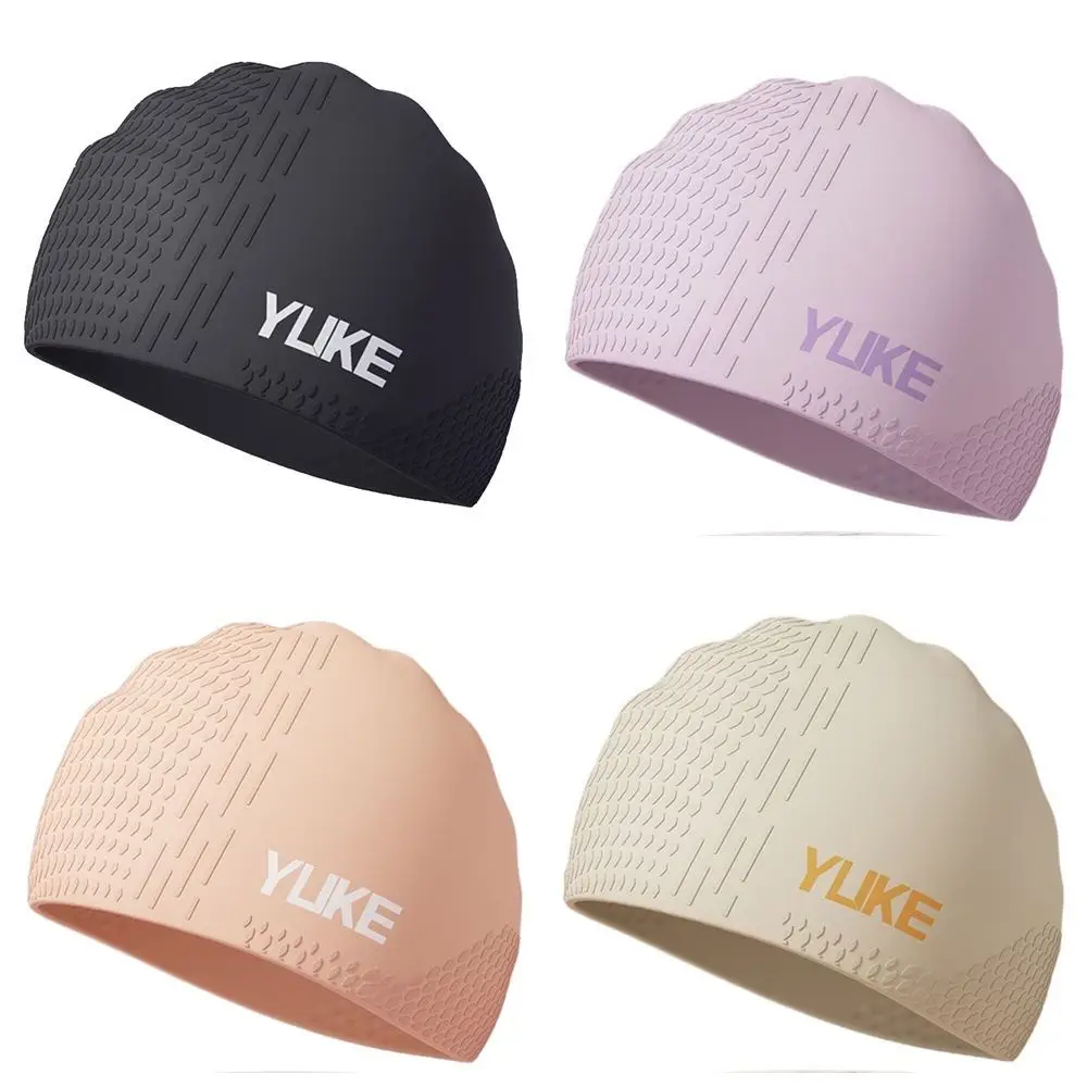 Diving Cap Solid Color Swimming Hat Elastic Lightweight Silicone Swimming Cap Breathable Long Hair Printed Swimming Cap Women
Diving Cap Solid Color Swimming Hat Elastic Lightweight Silicone Swimming Cap Breathable Long Hair Printed Swimming Cap Women