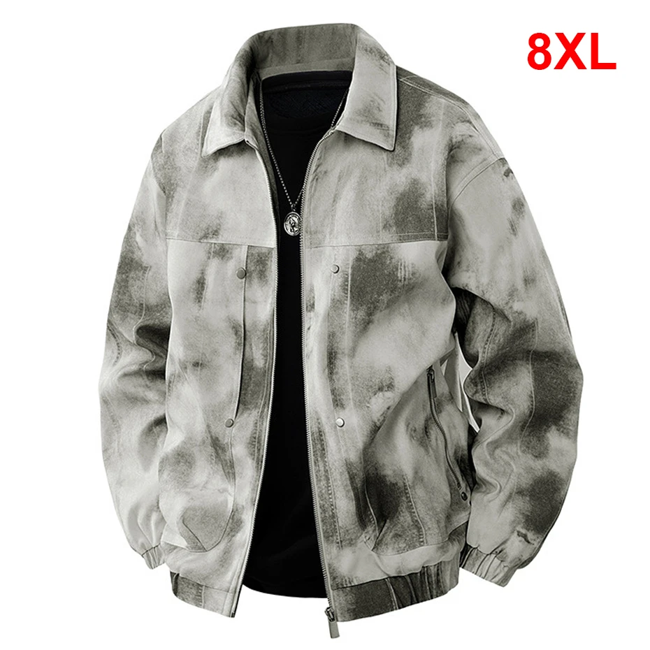 Мужская куртка-карго размера плюс 8XL, весенне-осенняя куртка с принтом граффити, модная повседневная куртка, пальто, мужская верхняя одежда, большой размер 8XL
Мужская куртка-карго размера плюс 8XL, весенне-осенняя куртка с принтом граффити, модная повседневная куртка, пальто, мужская верхняя одежда, большой размер 8XL