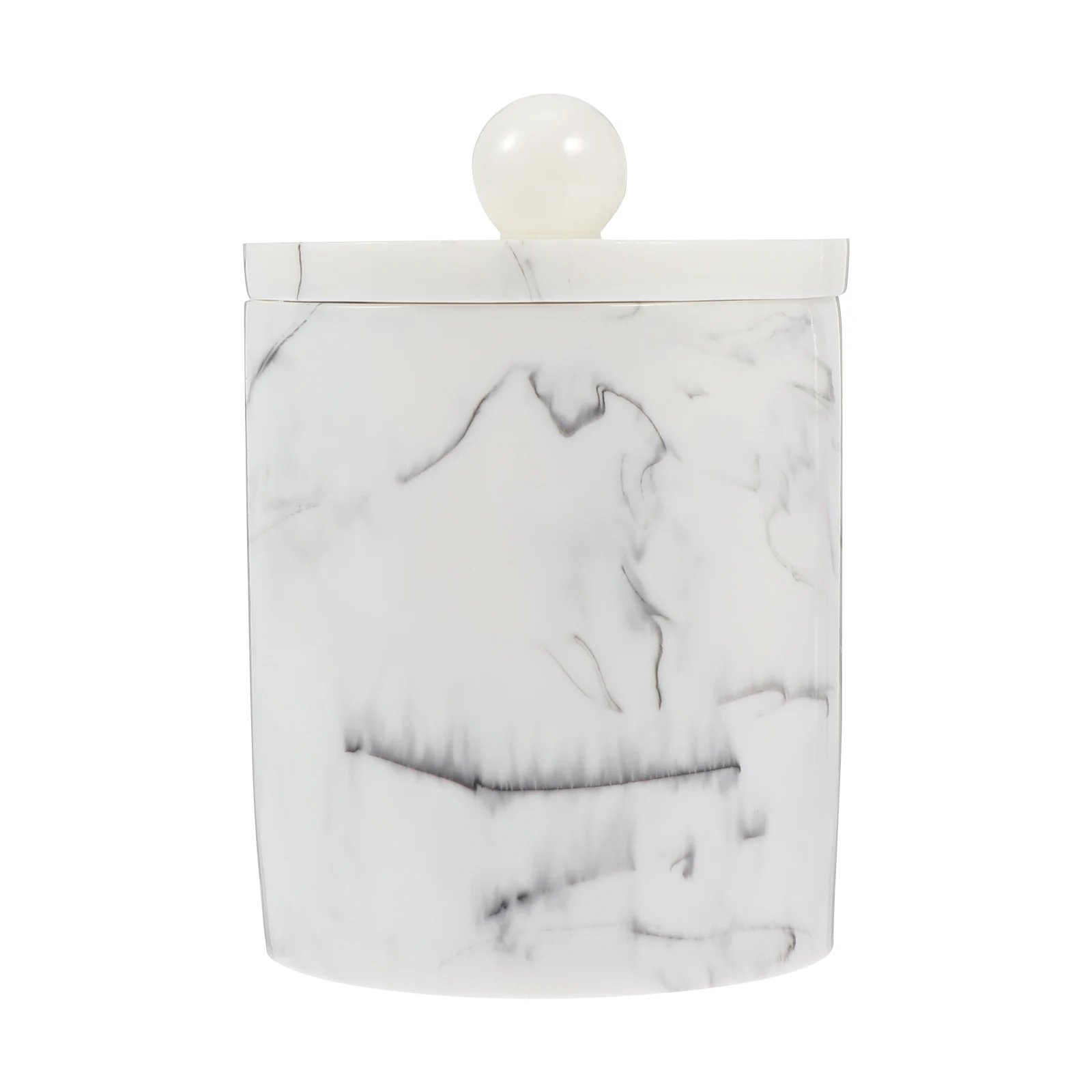 Cotton Swab Storage Box Toothpick Organizer Resin Container White Marble Dust Proof Bathroom Accessories Holder Round Beads Lid
Cotton Swab Storage Box Toothpick Organizer Resin Container White Marble Dust Proof Bathroom Accessories Holder Round Beads Lid