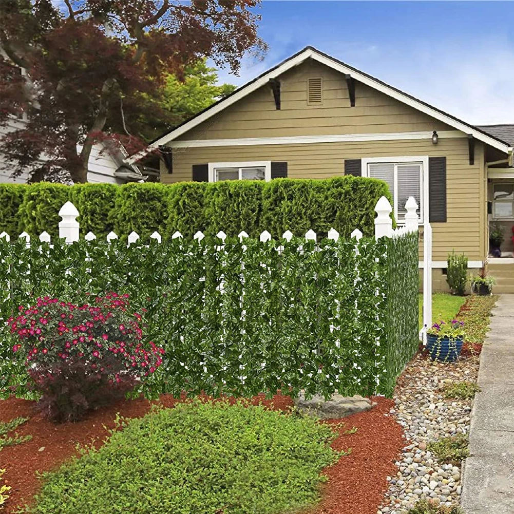 Artificial Hedges Fence Wall Screen Backyard Hedges Fence Stitchable Greenery Multifunctional Balcony Decorations
Artificial Hedges Fence Wall Screen Backyard Hedges Fence Stitchable Greenery Multifunctional Balcony Decorations