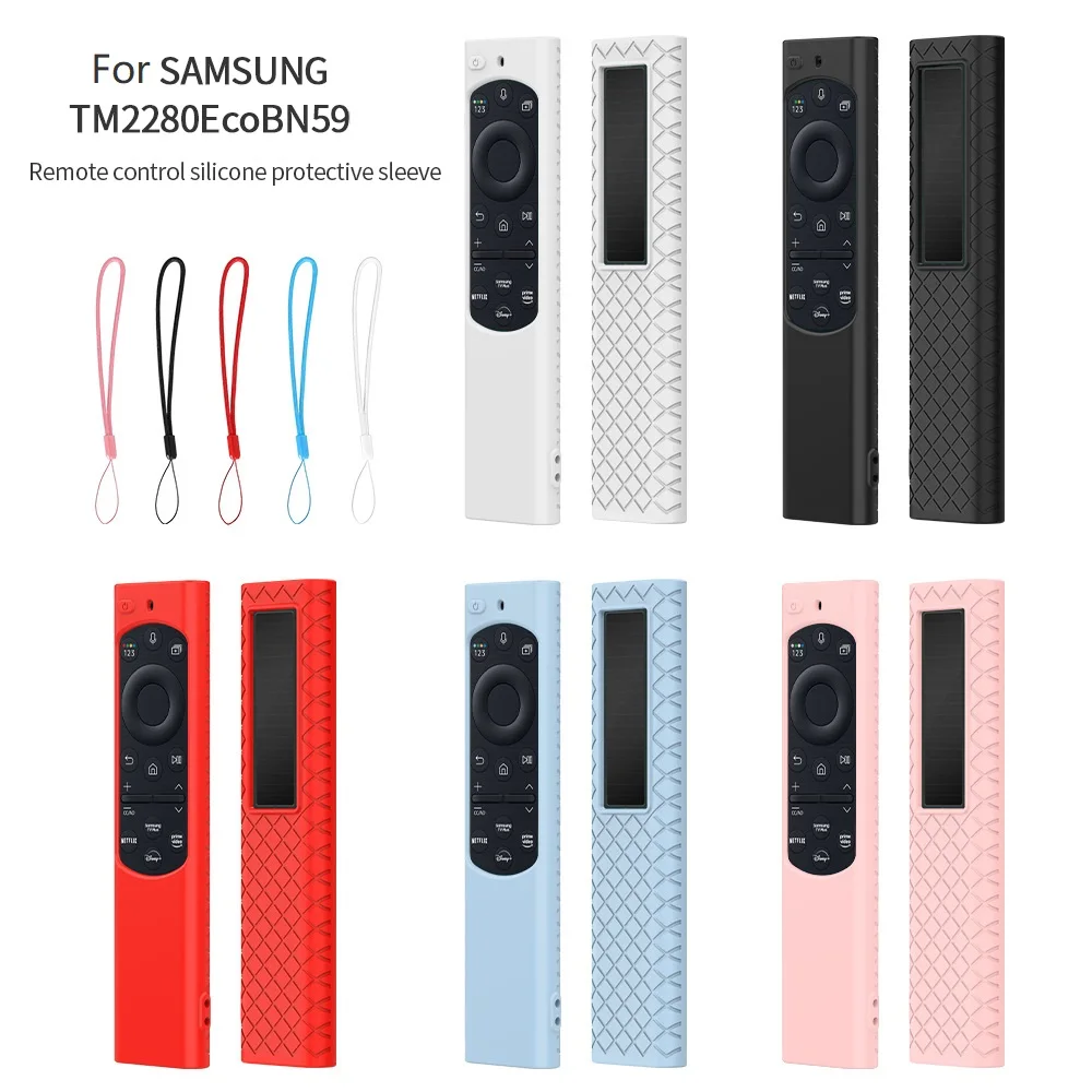 1pc Silicone Protective Case for 2022 Samsung BN59 Series TV Remote Control Dustproof Shockproof Cover Sleeve
1pc Silicone Protective Case for 2022 Samsung BN59 Series TV Remote Control Dustproof Shockproof Cover Sleeve