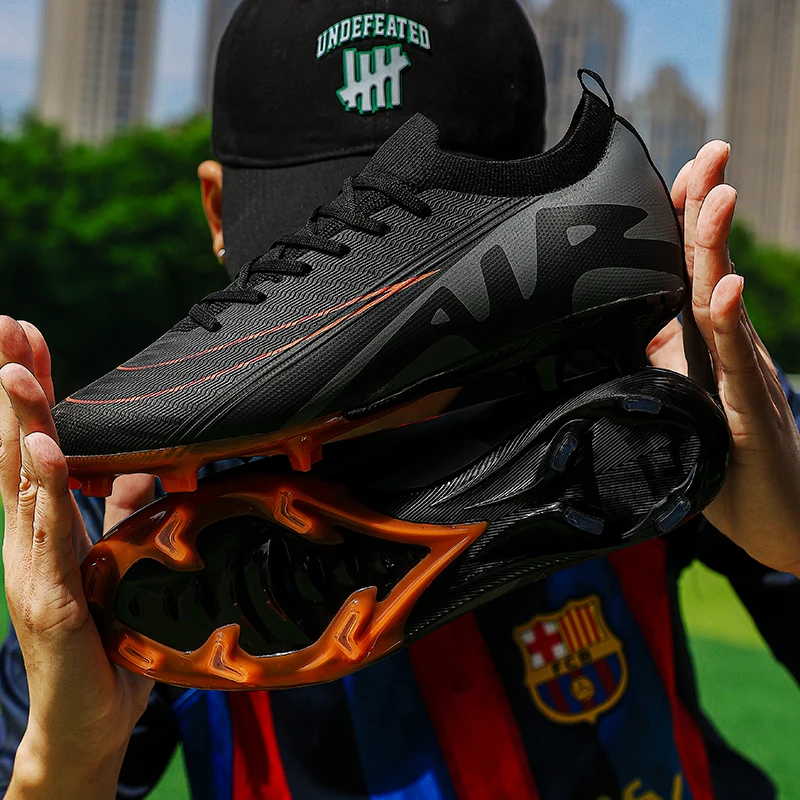 FG/TF Soccer Shoes Society Men's Football Boots Grass Anti-Slip Outdoor Training Cleats Futsal Sneakers Children Sports Footwear
FG/TF Soccer Shoes Society Men's Football Boots Grass Anti-Slip Outdoor Training Cleats Futsal Sneakers Children Sports Footwear