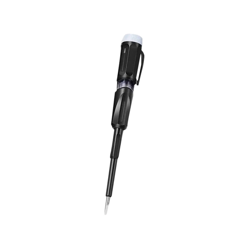 15.5cm Screwdriver Test Pen Two-in-One Tool Clip-on Cap Long-lasting Neon Bulb Portable Design Stable Contact Performance
15.5cm Screwdriver Test Pen Two-in-One Tool Clip-on Cap Long-lasting Neon Bulb Portable Design Stable Contact Performance