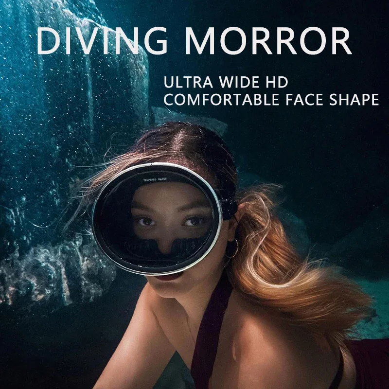 Ultra Wide HD Free Diving Masks Snorkeling Metal Border Men And Women Swimming Glasses Adult Scuba Diving Equipment
Ultra Wide HD Free Diving Masks Snorkeling Metal Border Men And Women Swimming Glasses Adult Scuba Diving Equipment