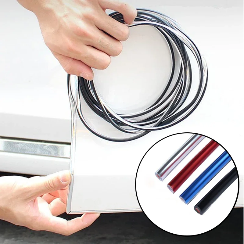 Universal Car Stickers PVC Anti-collision Electroplating Strips Auto Door Seal Crash Protection U-shaped Strip Car Accessories
Universal Car Stickers PVC Anti-collision Electroplating Strips Auto Door Seal Crash Protection U-shaped Strip Car Accessories