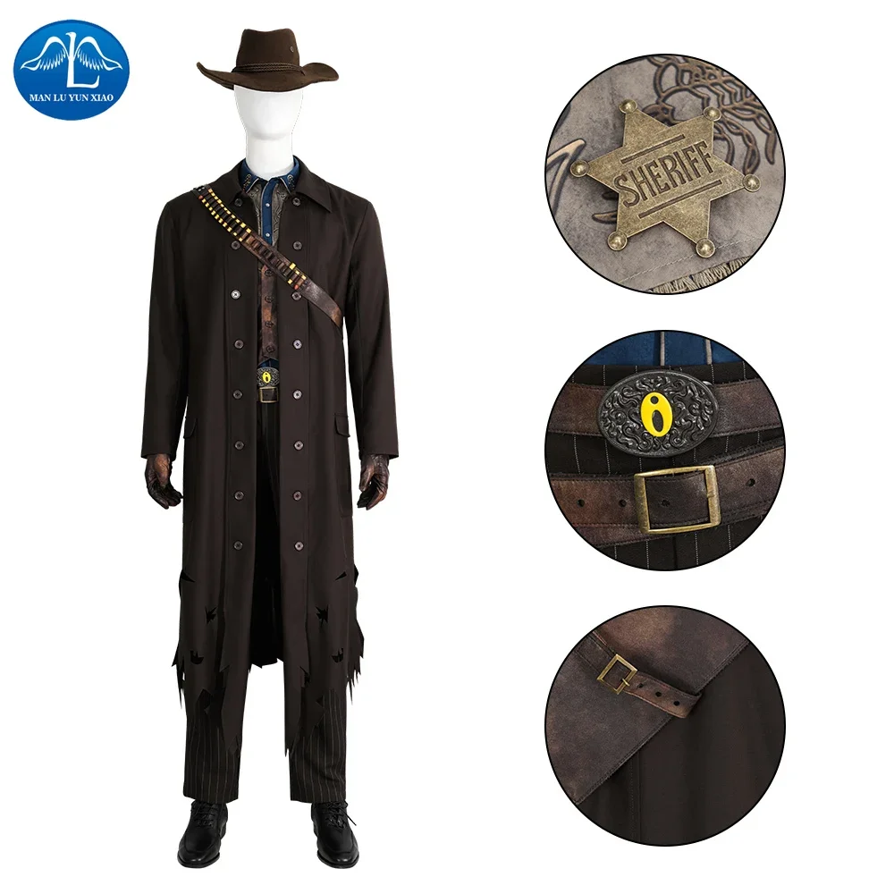 Fallout Overseer Hank Cosplay Costume Hank Coat Vest Pants Full Set for Halloween Christmas Party
Fallout Overseer Hank Cosplay Costume Hank Coat Vest Pants Full Set for Halloween Christmas Party