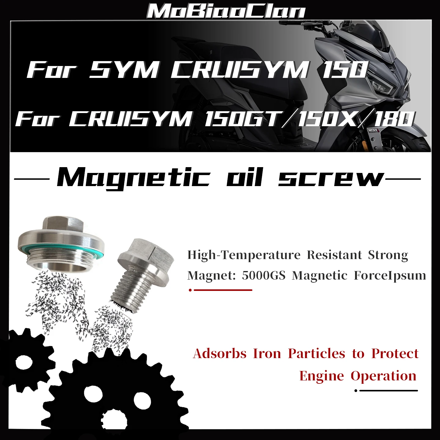 Для SYM CRUISYM 150 150GT 150X Cruisym180 магнитный винт для слива масла из нержавеющей стали Cruisym150X, масляный винт, аксессуары для мотоциклов
Для SYM CRUISYM 150 150GT 150X Cruisym180 магнитный винт для слива масла из нержавеющей стали Cruisym150X, масляный винт, аксессуары для мотоциклов