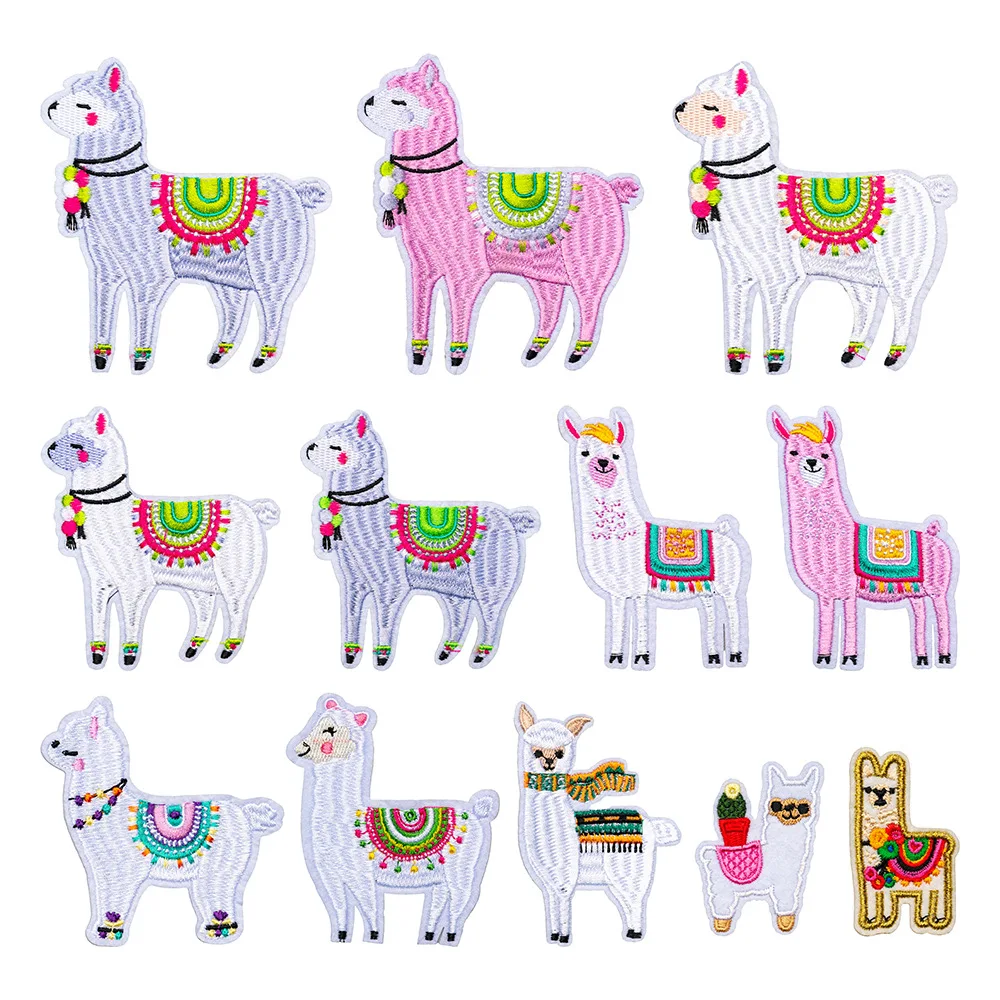 Alpaca Cartoon Embroidery Sew On Patches Cute Llama Badge Patch for Clothes DIY Jacket Hat Sweaters T-shirt Bags Socks Shoe
Alpaca Cartoon Embroidery Sew On Patches Cute Llama Badge Patch for Clothes DIY Jacket Hat Sweaters T-shirt Bags Socks Shoe