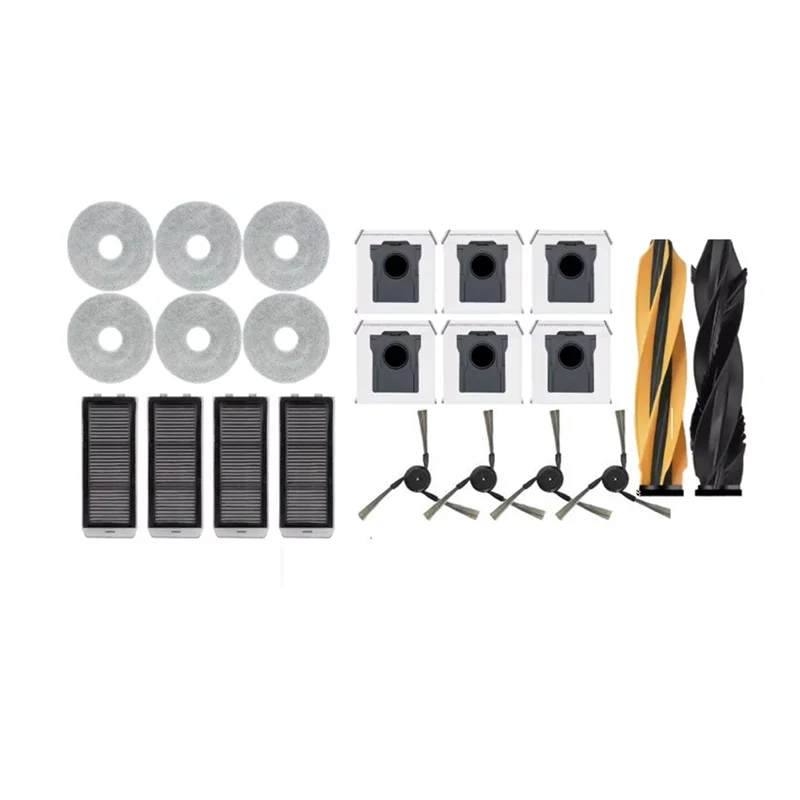 【POPULAR】Вакуумные запасные части для Dreame X50 Ultra/X50 Master/L50 Pro Ultra-роликовая боковая щетка HEPA-фильтр, накладка для швабры, мешок для пыли
【POPULAR】Вакуумные запасные части для Dreame X50 Ultra/X50 Master/L50 Pro Ultra-роликовая боковая щетка HEPA-фильтр, накладка для швабры, мешок для пыли