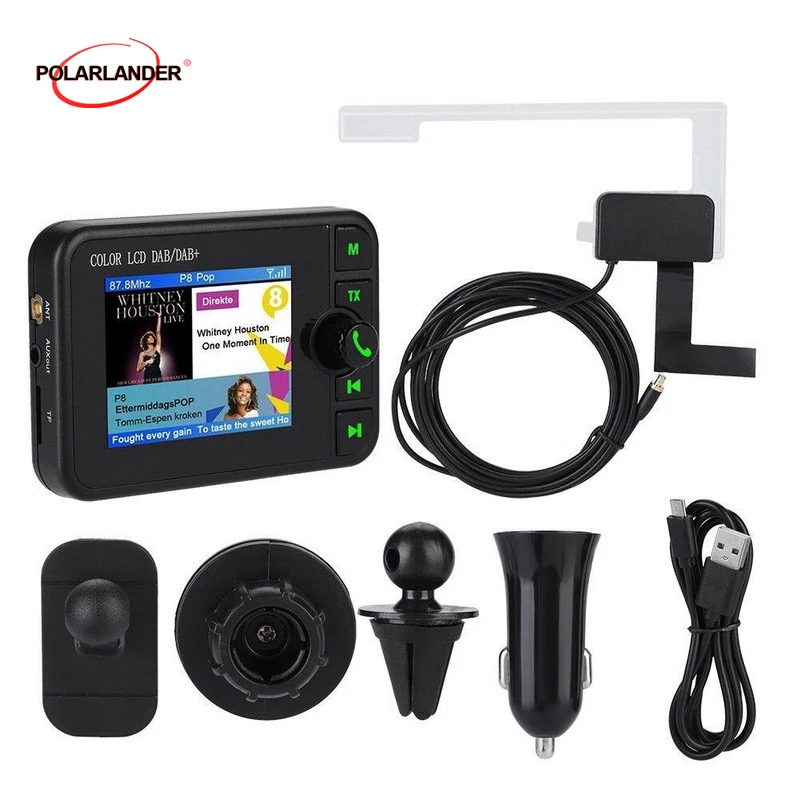 Автомобильный DAB-адаптер для цифрового радио с Bluetooth и потоковой передачей музыки
Автомобильный DAB-адаптер для цифрового радио с Bluetooth и потоковой передачей музыки