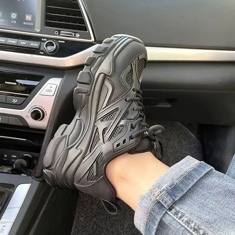 2026 Spring New Women Mesh Breathable Platform Sneakers White Casual Dad Shoes Height Increasing Korean Trendy Chunky Wedges
2026 Spring New Women Mesh Breathable Platform Sneakers White Casual Dad Shoes Height Increasing Korean Trendy Chunky Wedges