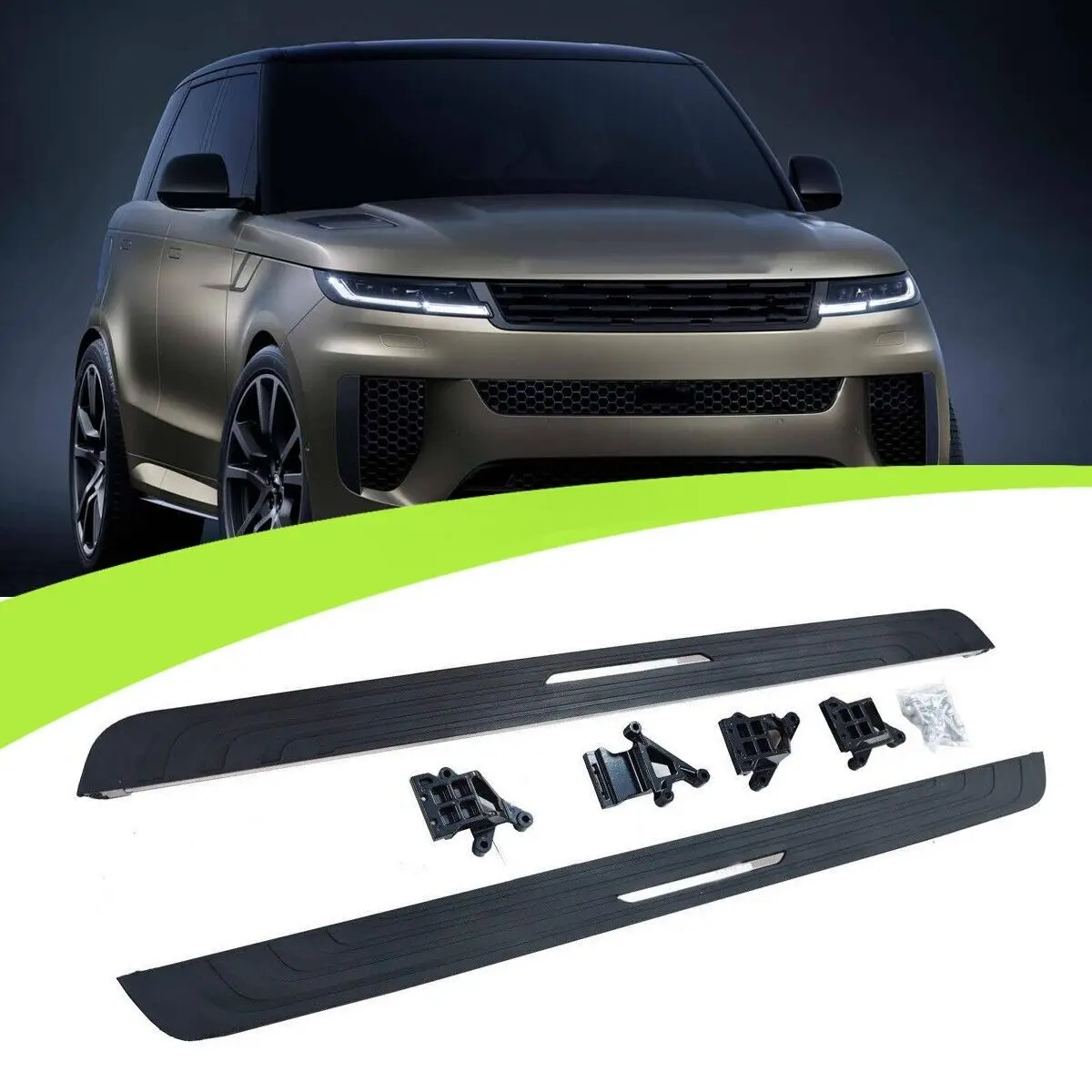 Fixed Running Board side step Nerf Bar Fits for LR Range Rover Sport 2023 2024
Fixed Running Board side step Nerf Bar Fits for LR Range Rover Sport 2023 2024