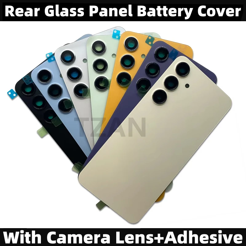 For Samsung Galaxy S24 Plus Back Glass Panel SM-S926 Battery Cover With Camera Lens+ Adhesive rear Door Housing 3D plating Bezel
For Samsung Galaxy S24 Plus Back Glass Panel SM-S926 Battery Cover With Camera Lens+ Adhesive rear Door Housing 3D plating Bezel
