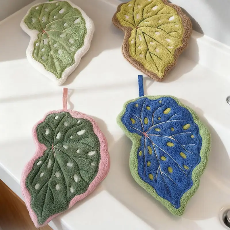 ●Leaf Hand Towel Soft Absorbent Kitchen Towel Bathroom Hanging Towels Handkerchief Towels Home Wash Hand Towels
●Leaf Hand Towel Soft Absorbent Kitchen Towel Bathroom Hanging Towels Handkerchief Towels Home Wash Hand Towels