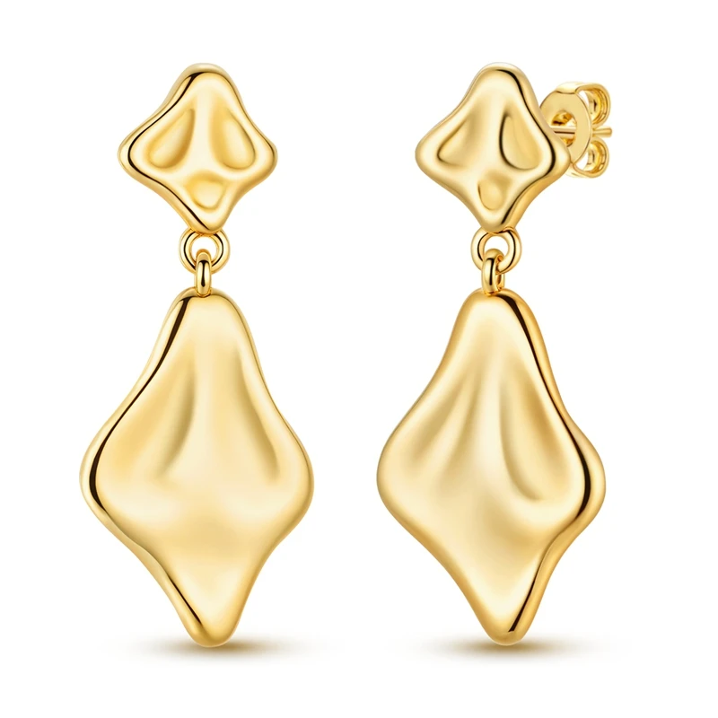 925 Sterling Silver Earrings Women Sparkling Diamond Shaped Geometric Drop Earring For Anniversary Wedding Jewelry Gifts
925 Sterling Silver Earrings Women Sparkling Diamond Shaped Geometric Drop Earring For Anniversary Wedding Jewelry Gifts