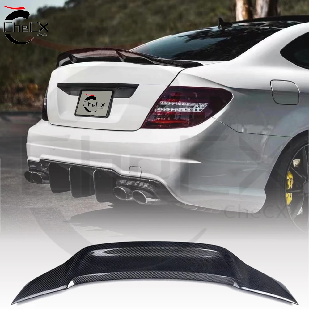 For Mercedes-Benz C-Class W204 C63 Coupe 2Door R Style Forged Real Carbon Fiber Rear Spoiler Trunk Wing 2007-2014
For Mercedes-Benz C-Class W204 C63 Coupe 2Door R Style Forged Real Carbon Fiber Rear Spoiler Trunk Wing 2007-2014
