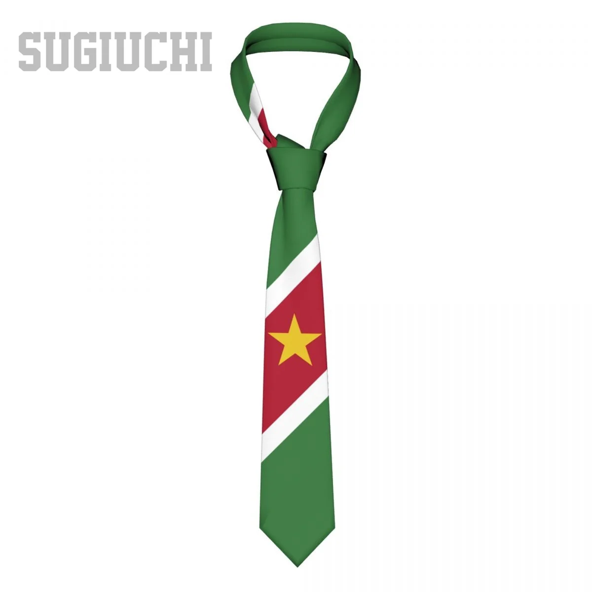 Suriname Flag Emblem Men Women Neck Ties Casual Plaid Tie Suits Slim Wedding Party Business Necktie Gravatas
Suriname Flag Emblem Men Women Neck Ties Casual Plaid Tie Suits Slim Wedding Party Business Necktie Gravatas