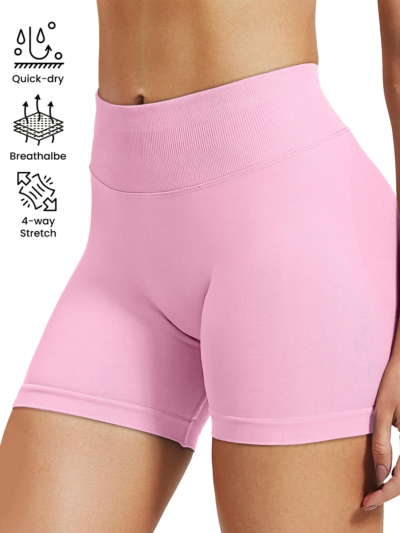 Pilates knit shorts medium intensity training high stretch peach hips no awkward lines casual fitness
Pilates knit shorts medium intensity training high stretch peach hips no awkward lines casual fitness