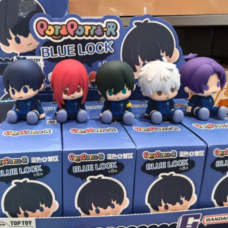 Genuine Bandai Potepotte-R Blue Lock Q Version Head-Tilting Trendy Blind Box Cute Collection Desk decoration items Mystery Box
Genuine Bandai Potepotte-R Blue Lock Q Version Head-Tilting Trendy Blind Box Cute Collection Desk decoration items Mystery Box