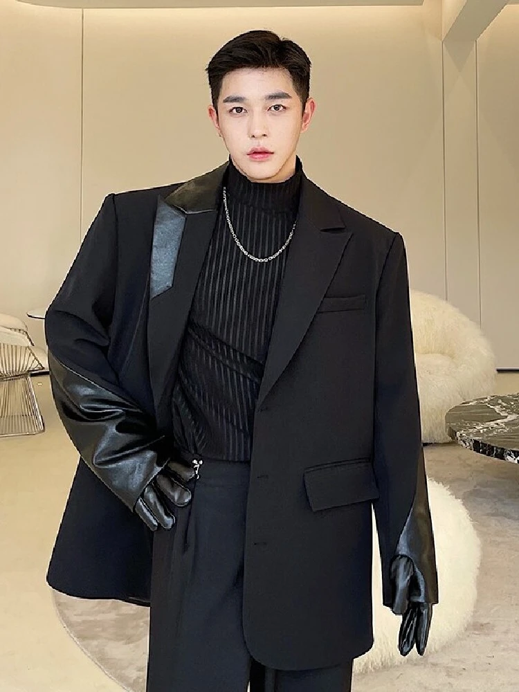 Осенний мужской костюм в стиле ретро Jaet Faionable Leather Sve Design Casual Busin Sle Long Sve Regular Fit Молодежная верхняя одежда
Осенний мужской костюм в стиле ретро Jaet Faionable Leather Sve Design Casual Busin Sle Long Sve Regular Fit Молодежная верхняя одежда