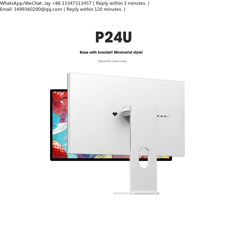 Kuycon P24U Eye-Care Design 24-Inch 4K Monitor 3840*2160 Resolution Whiteboard Display Gaming Monitor Wide Aluminum Alloy IPS
Kuycon P24U Eye-Care Design 24-Inch 4K Monitor 3840*2160 Resolution Whiteboard Display Gaming Monitor Wide Aluminum Alloy IPS