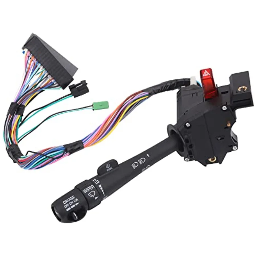 Turn Signal Switch Multi-Function Switch Compatible with 1999-2002 Chevy Sierado Suburban Tahoe Avalanche, GMC Yukon Sierra Rep
Turn Signal Switch Multi-Function Switch Compatible with 1999-2002 Chevy Sierado Suburban Tahoe Avalanche, GMC Yukon Sierra Rep