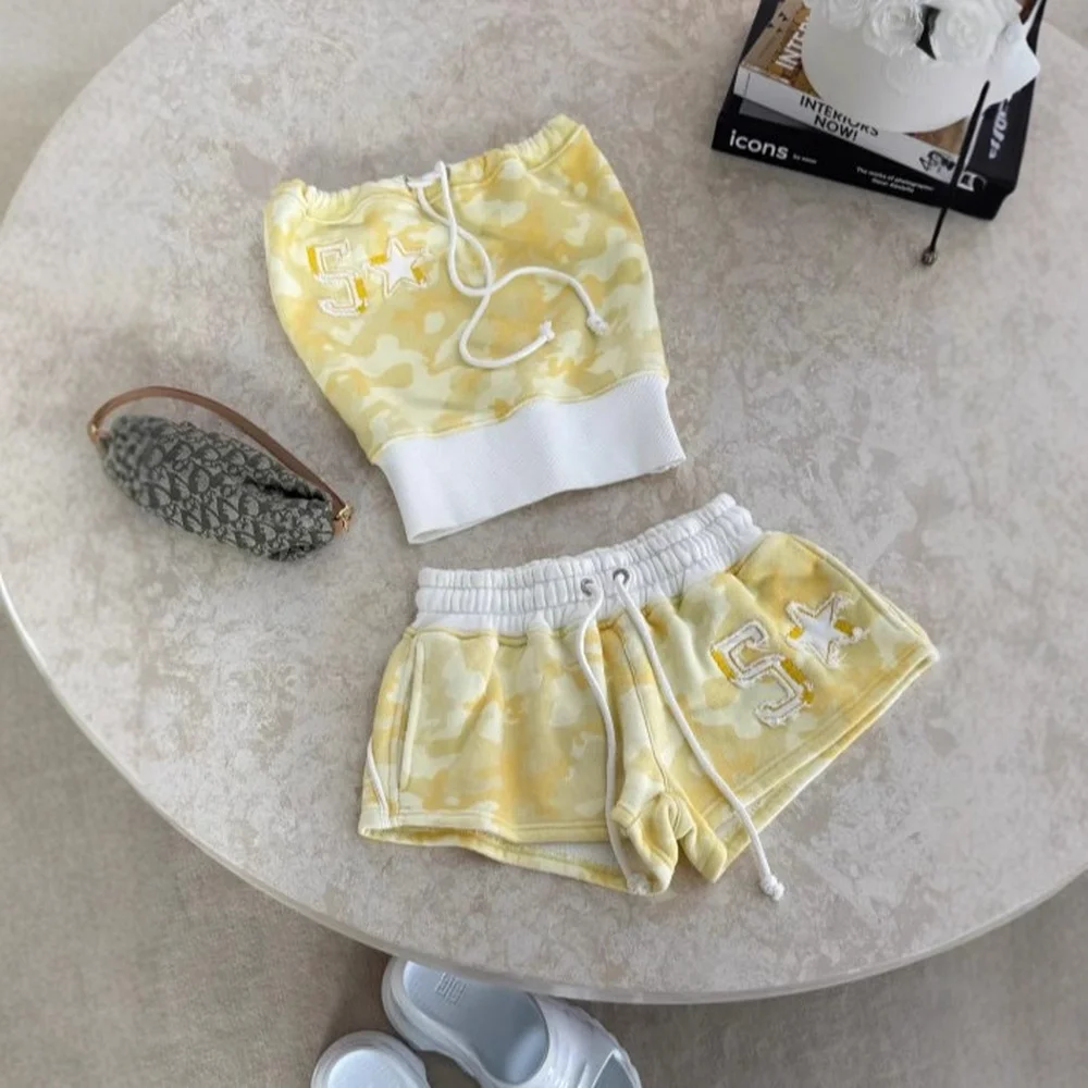 Y2K Matching Set Summer Spring Women Crop Top Tube Tank Top Shorts Set Sexy Two Piece Outfits
Y2K Matching Set Summer Spring Women Crop Top Tube Tank Top Shorts Set Sexy Two Piece Outfits