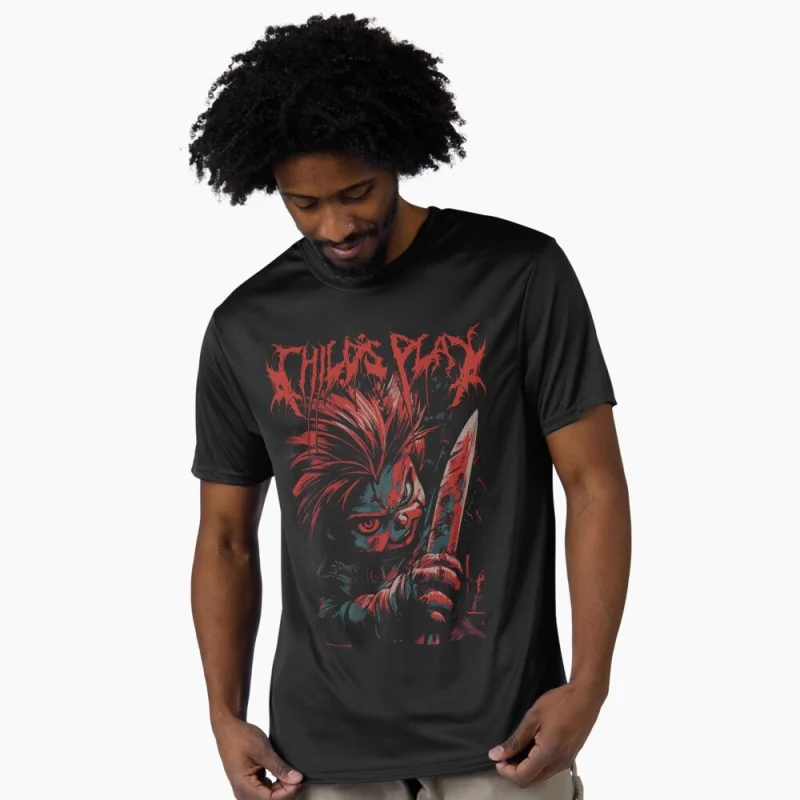 Vintage 90's Child's Play Attack Horror movie Gift tee for fans 100% cotton printed Short Sleeve Graphic T-Shirt All size tops
Vintage 90's Child's Play Attack Horror movie Gift tee for fans 100% cotton printed Short Sleeve Graphic T-Shirt All size tops