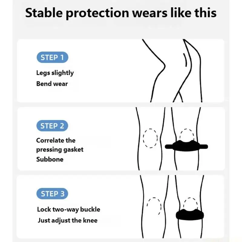 U2JB Breathable Knee Strap Protective Gear For Runners And Fitness Enthusiasts
U2JB Breathable Knee Strap Protective Gear For Runners And Fitness Enthusiasts