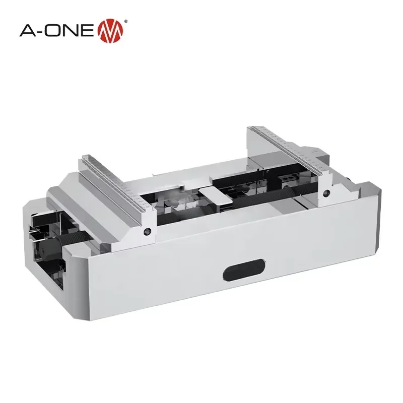 Manual Double Action Clamp Range 305 or 355mm 5 Axis Self Centering Lang Vise
Manual Double Action Clamp Range 305 or 355mm 5 Axis Self Centering Lang Vise