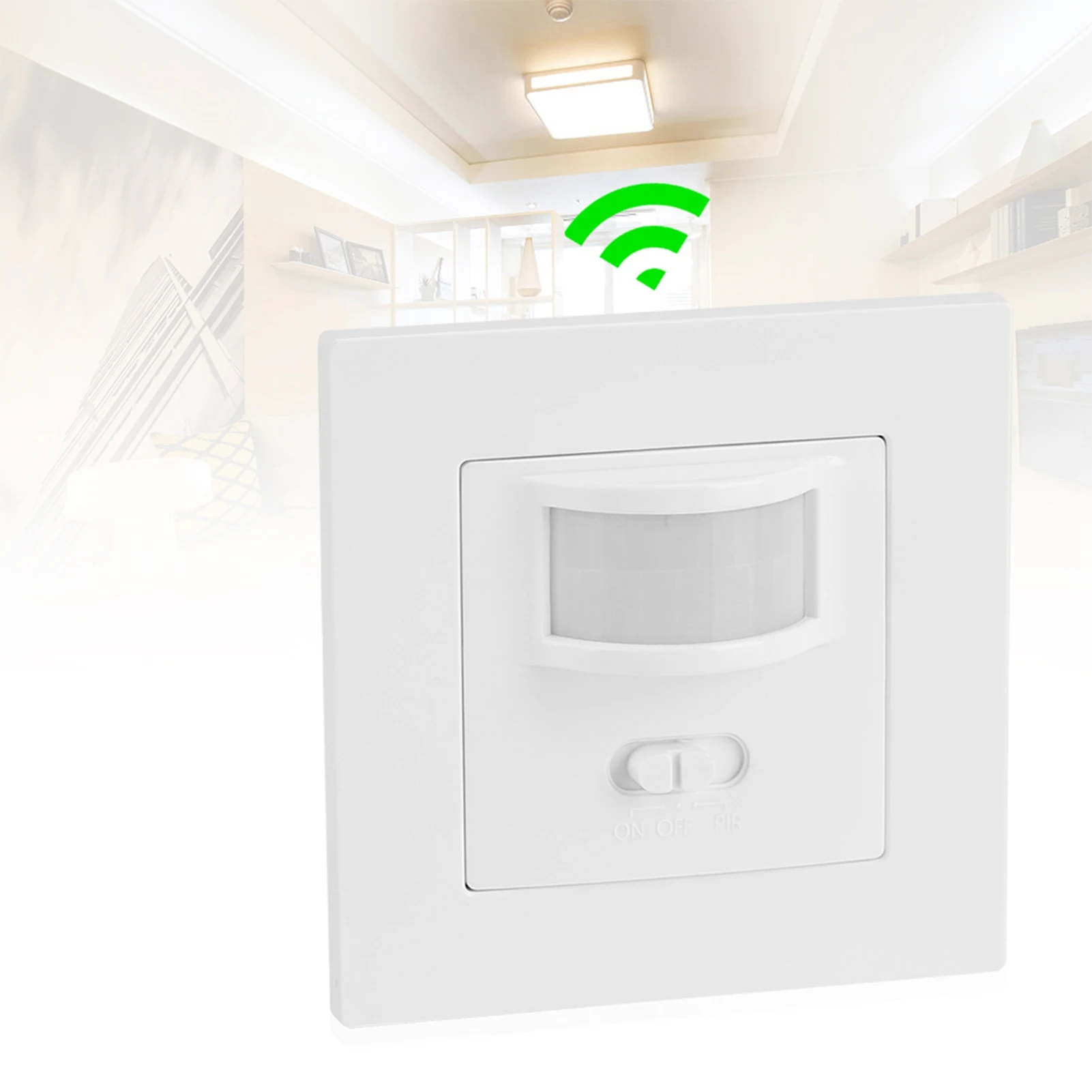 Motion Sensor AC 110V‑240V Infrared PIR Motion Sensor Recessed Wall Lamp Light Bulb Light Bulb
Motion Sensor AC 110V‑240V Infrared PIR Motion Sensor Recessed Wall Lamp Light Bulb Light Bulb