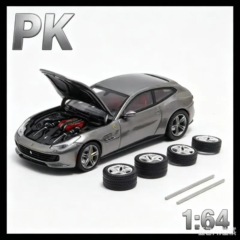 PK 1:64 GTC4 Lusso wagon open cover version die-casting alloy simulation car model suitable for giving gifts to friends
PK 1:64 GTC4 Lusso wagon open cover version die-casting alloy simulation car model suitable for giving gifts to friends