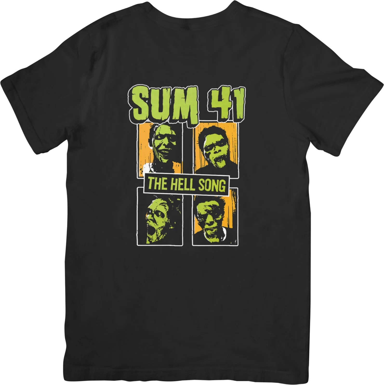 Sum 41 Heavy Metal Music Unisex Fit Quality American Band Singer T-shirt Men Street Hip-hop Rock Short-sleeved Women Cotton Top
Sum 41 Heavy Metal Music Unisex Fit Quality American Band Singer T-shirt Men Street Hip-hop Rock Short-sleeved Women Cotton Top