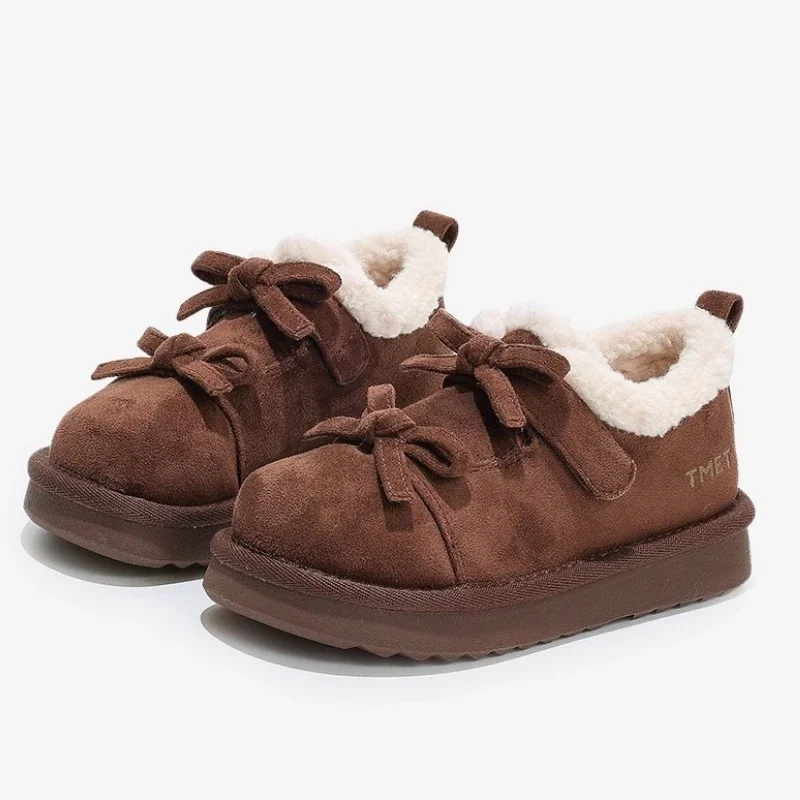 2025 Children Casual Cotton Shoes for Girls Winter New Fashion Korean Style Soft Sole Non-slip Versatile Princess Bowtie Shoes
2025 Children Casual Cotton Shoes for Girls Winter New Fashion Korean Style Soft Sole Non-slip Versatile Princess Bowtie Shoes