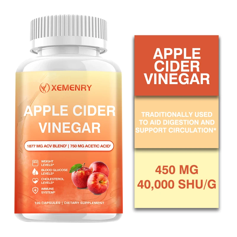 Apple Cider Vinegar - Appetite Control, Metabolism, Reduces Bloating, Promotes Digestive Health, Improves Energy Levels, Non-GMO
Apple Cider Vinegar - Appetite Control, Metabolism, Reduces Bloating, Promotes Digestive Health, Improves Energy Levels, Non-GMO