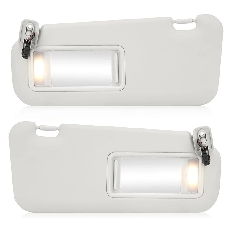 1 Pair Sun Visor for Mazda 3 2010 2011 2012 2013 Gray Left and Right Side Sun Visor BBM2-69-320C-75 with Vanity Mirror
1 Pair Sun Visor for Mazda 3 2010 2011 2012 2013 Gray Left and Right Side Sun Visor BBM2-69-320C-75 with Vanity Mirror