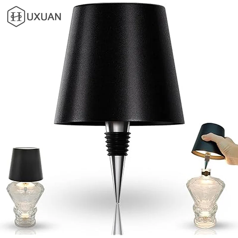 Wireless LED Wine Bottle Lamp Rechargeable Vases LED Light Dimming Mushroom Lamp Touch Control Table Lamp Decorative Night Light
Wireless LED Wine Bottle Lamp Rechargeable Vases LED Light Dimming Mushroom Lamp Touch Control Table Lamp Decorative Night Light
