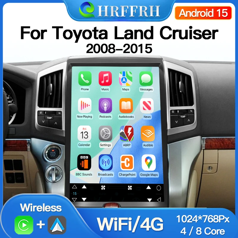 15" Android 15 For Toyota Land Cruiser 200 LC200 2008-2015 Tesla Style Carplay Auto Car Radio Multimedia Player Auto GPS BT Wifi
15" Android 15 For Toyota Land Cruiser 200 LC200 2008-2015 Tesla Style Carplay Auto Car Radio Multimedia Player Auto GPS BT Wifi