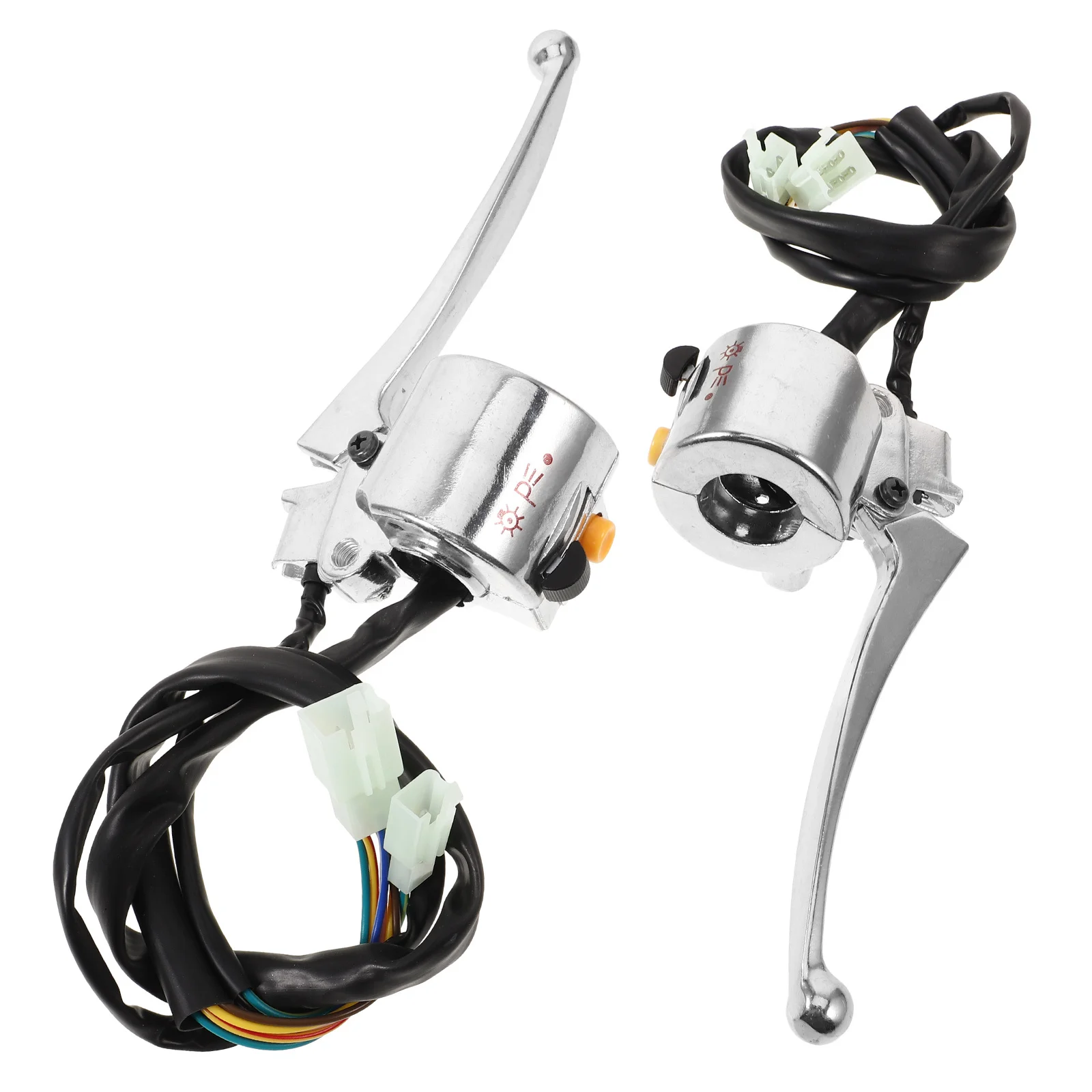 1 Pair Motorcycle Brake Lever Handle Switch Aluminum Universal Brake Levers For Motorbike Clutch Scooter Replacement
1 Pair Motorcycle Brake Lever Handle Switch Aluminum Universal Brake Levers For Motorbike Clutch Scooter Replacement