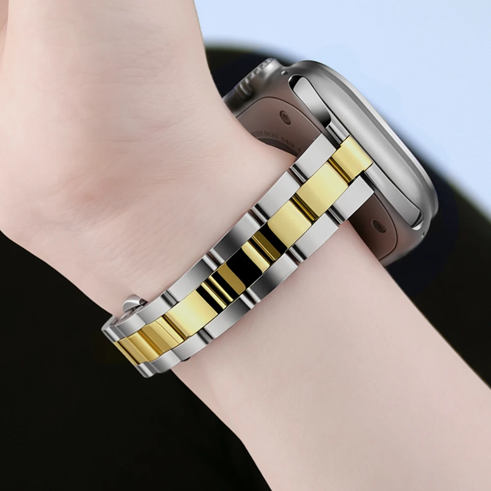 Женский ремешок для Apple Watch Ultra 3 2 Band SE 49 мм, 44 мм, 40 мм, 41 мм, тонкий браслет из нержавеющей стали для iWatch 11, 10, 42 мм, 36 мм
Женский ремешок для Apple Watch Ultra 3 2 Band SE 49 мм, 44 мм, 40 мм, 41 мм, тонкий браслет из нержавеющей стали для iWatch 11, 10, 42 мм, 36 мм
