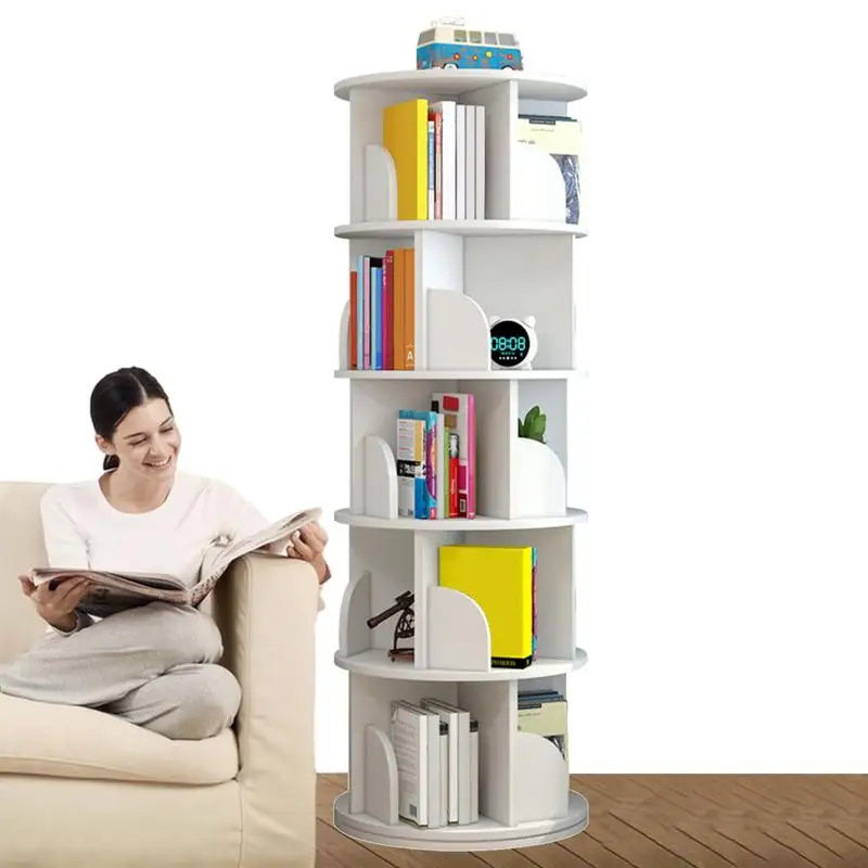5 Tier Bookshelf Large Capacity Rotating Display Stand Open Shelf Bookcase Easy Install Rotating Organizer Wooden Bookshelf For
5 Tier Bookshelf Large Capacity Rotating Display Stand Open Shelf Bookcase Easy Install Rotating Organizer Wooden Bookshelf For