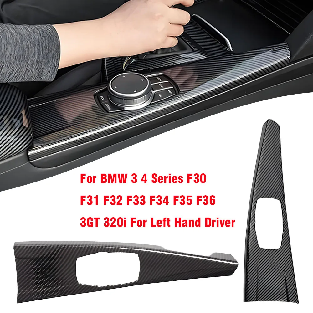 Center Console Trim Carbon Fiber Texture Central Control Panel Multi-function Design for BMW 3/4 F30 F34 F32 F36 2013-2018
Center Console Trim Carbon Fiber Texture Central Control Panel Multi-function Design for BMW 3/4 F30 F34 F32 F36 2013-2018