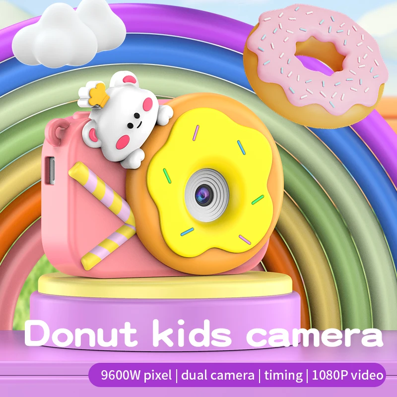 Mini Camera Kids Camera 1080P HD Dual Camera Kids Digital Camera Auto Focus Vintage Camera Easy to Carry
Mini Camera Kids Camera 1080P HD Dual Camera Kids Digital Camera Auto Focus Vintage Camera Easy to Carry