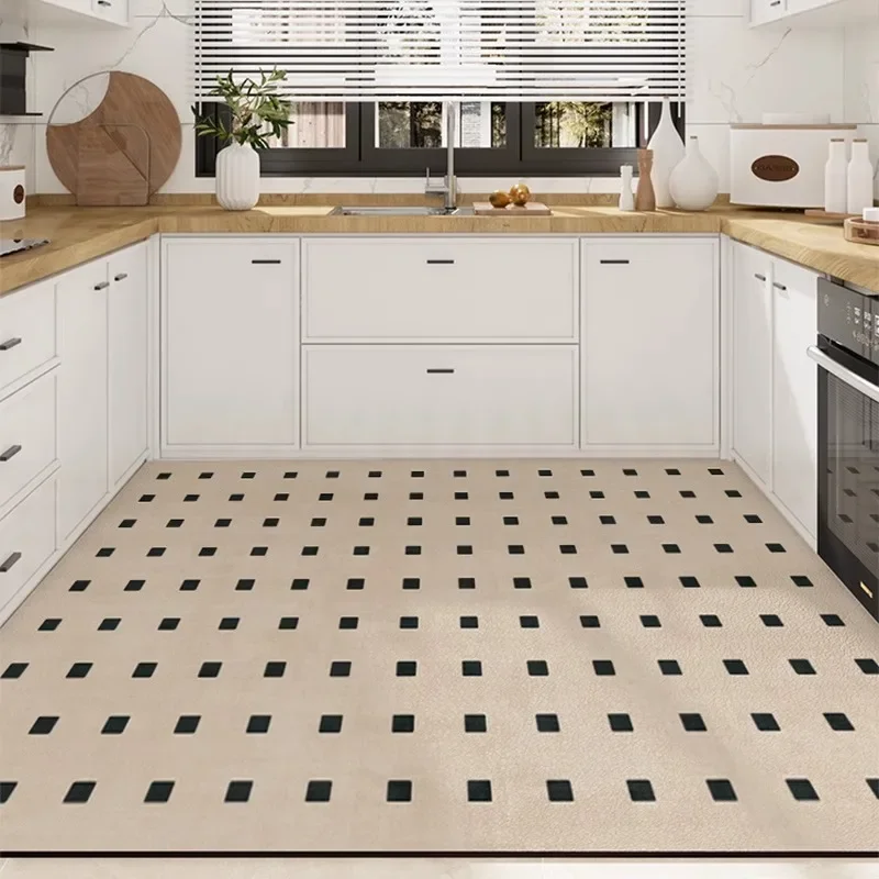 Kitchen Floor Mat Non-slip Oil-proof Carpet Pvc Leather Large Size Rug Waterproof Wipeable No-wash Foot Mats Alfombra De Cocina
Kitchen Floor Mat Non-slip Oil-proof Carpet Pvc Leather Large Size Rug Waterproof Wipeable No-wash Foot Mats Alfombra De Cocina