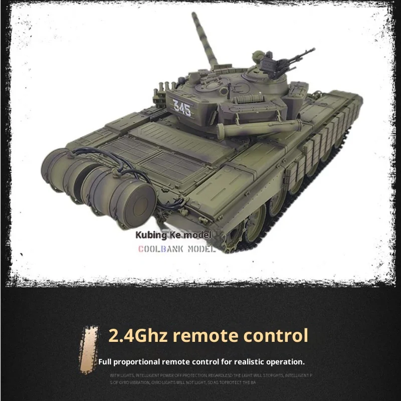 New Large Remote-Controlled Off-Road Tank Model T72 Main Battle Simulation Toy for Outdoor Play - RC Armored Fighting Vehicle
New Large Remote-Controlled Off-Road Tank Model T72 Main Battle Simulation Toy for Outdoor Play - RC Armored Fighting Vehicle