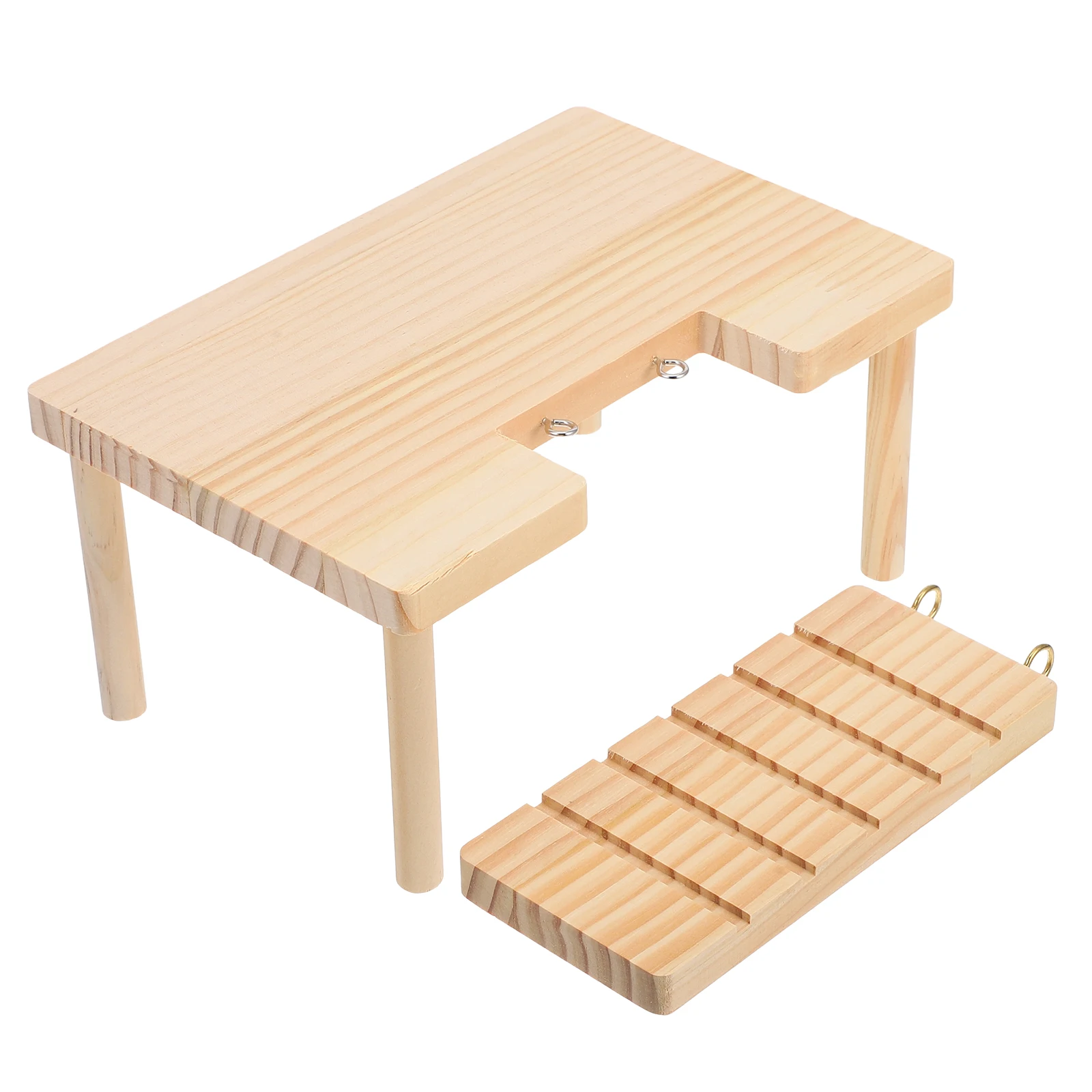 Small Pet Table Wooden Platform Ladder for Hamsters Guinea Pig Cage Toys Feeding Habitat Accessories Wood Hamster
Small Pet Table Wooden Platform Ladder for Hamsters Guinea Pig Cage Toys Feeding Habitat Accessories Wood Hamster