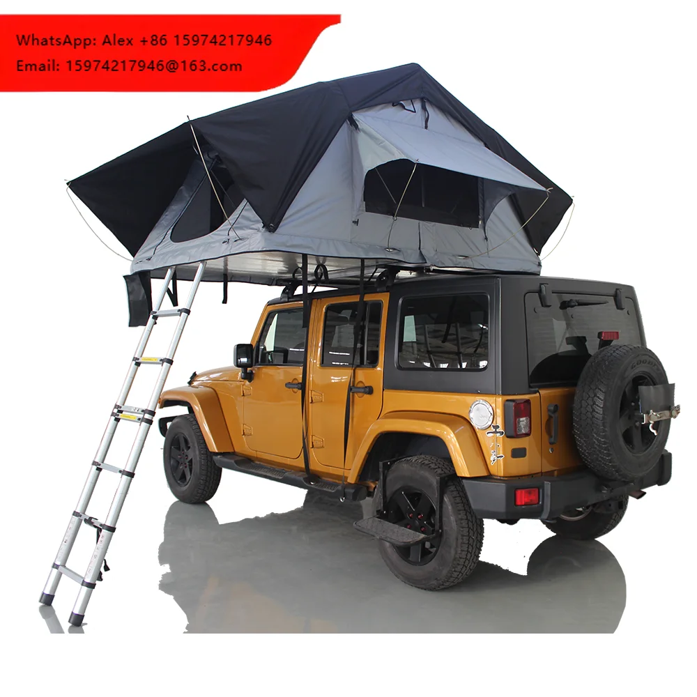 OEM Outdoor 1-3 Person Polycotton Waterproof 4x4 Off-road Travelling Foldable Car Truck Camping Soft Shell Roof Top Tent
OEM Outdoor 1-3 Person Polycotton Waterproof 4x4 Off-road Travelling Foldable Car Truck Camping Soft Shell Roof Top Tent