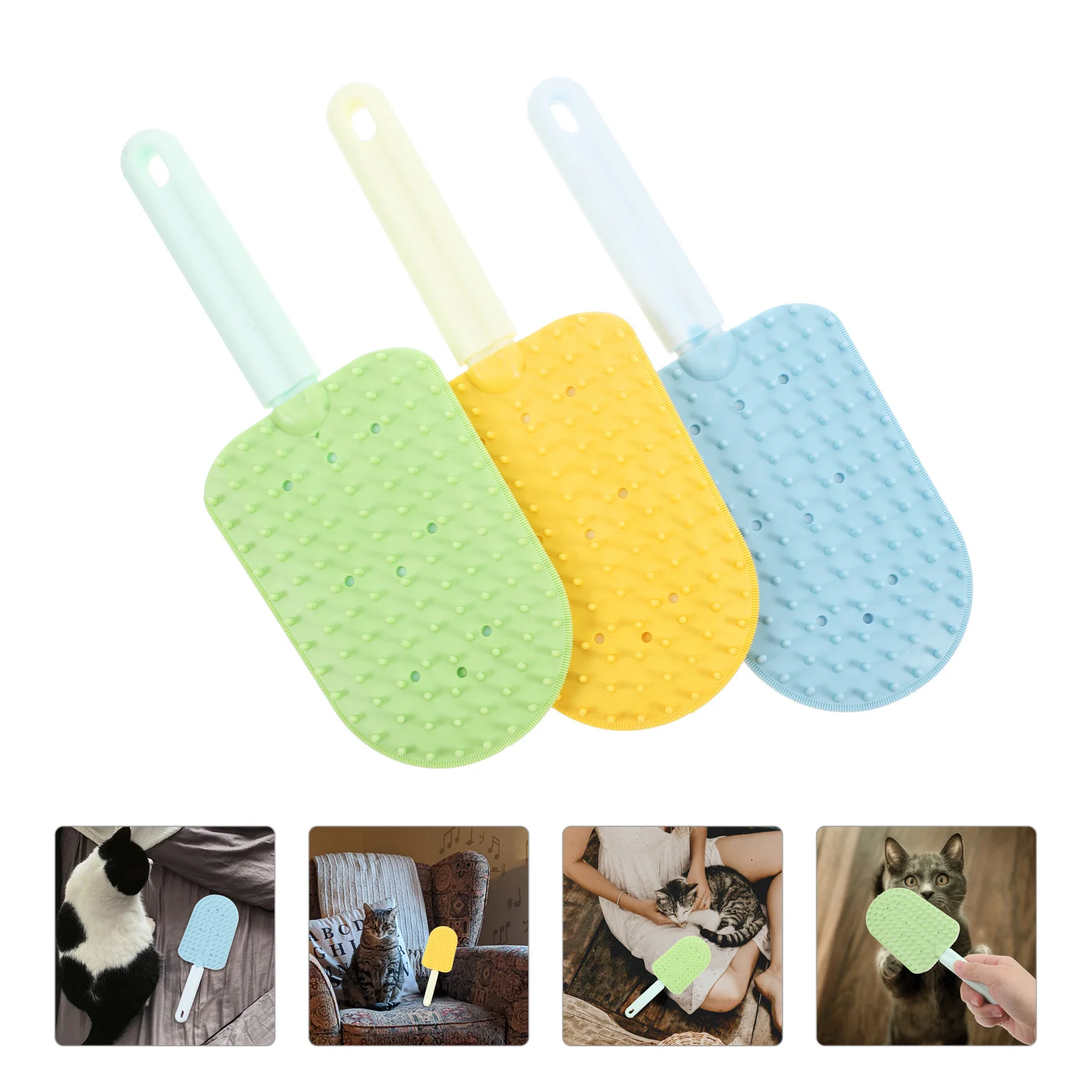 3pcs Cat Pet Hair Removal Tool Cat Brushes For Grooming Washable Dualsided Dematting Remover Haired Grooming Dog Tool Bath Kit
3pcs Cat Pet Hair Removal Tool Cat Brushes For Grooming Washable Dualsided Dematting Remover Haired Grooming Dog Tool Bath Kit
